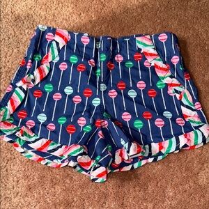 Kids Lollipop Print Shorts - Blue